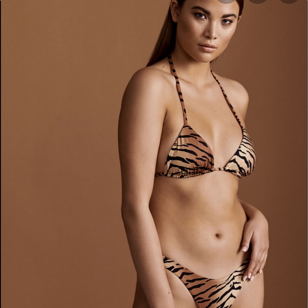 Vitamin A Tiger Print Bikini-M like new